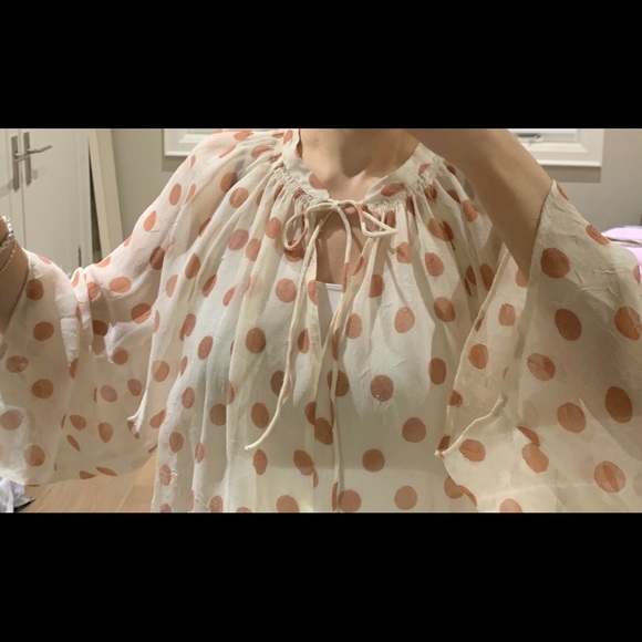 Zara Polka Dot Shirt 💖 - Picture 6 of 6